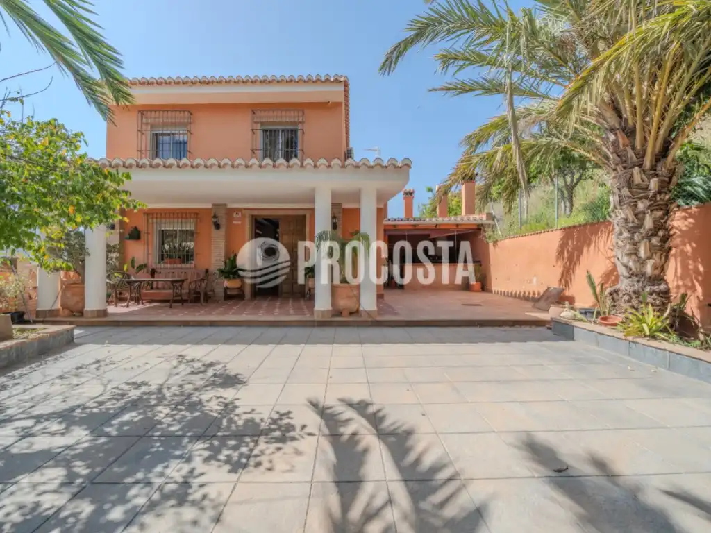 Vista exterior de Casa o chalet en venta en Jete con Aire acondicionado, Terraza y Piscina