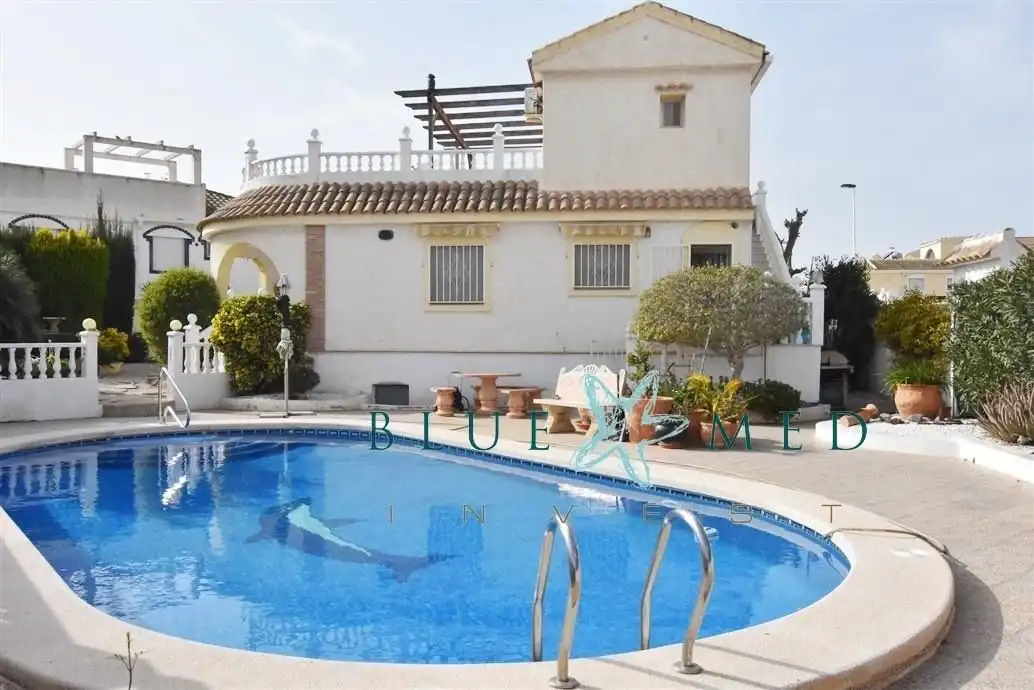 Piscina de Casa o chalet en venta en Mazarrón con Aire acondicionado, Jardín privado y Terraza