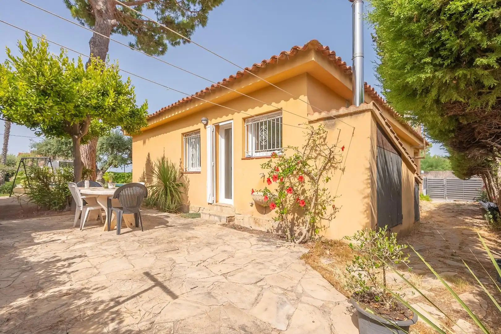 Exterior view of Houses for sale in Cunit  with Heating, Private garden and Swimming Pool