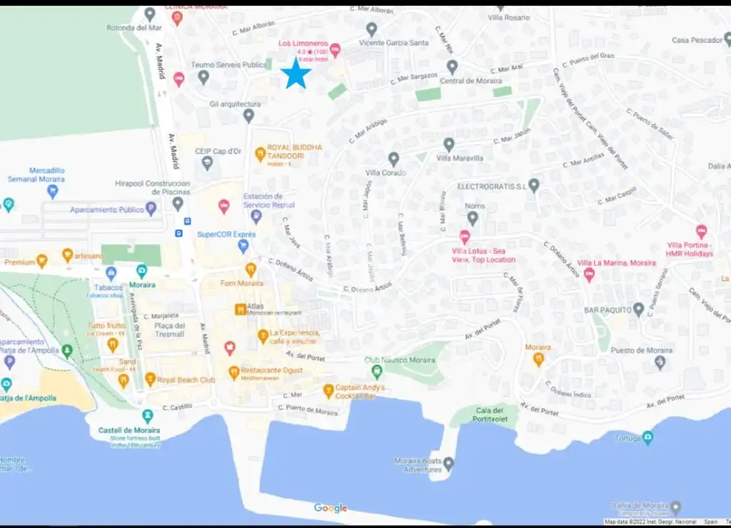 Exterior view of Houses for sale in Moraira  with Air Conditioner, Heating and Private garden
