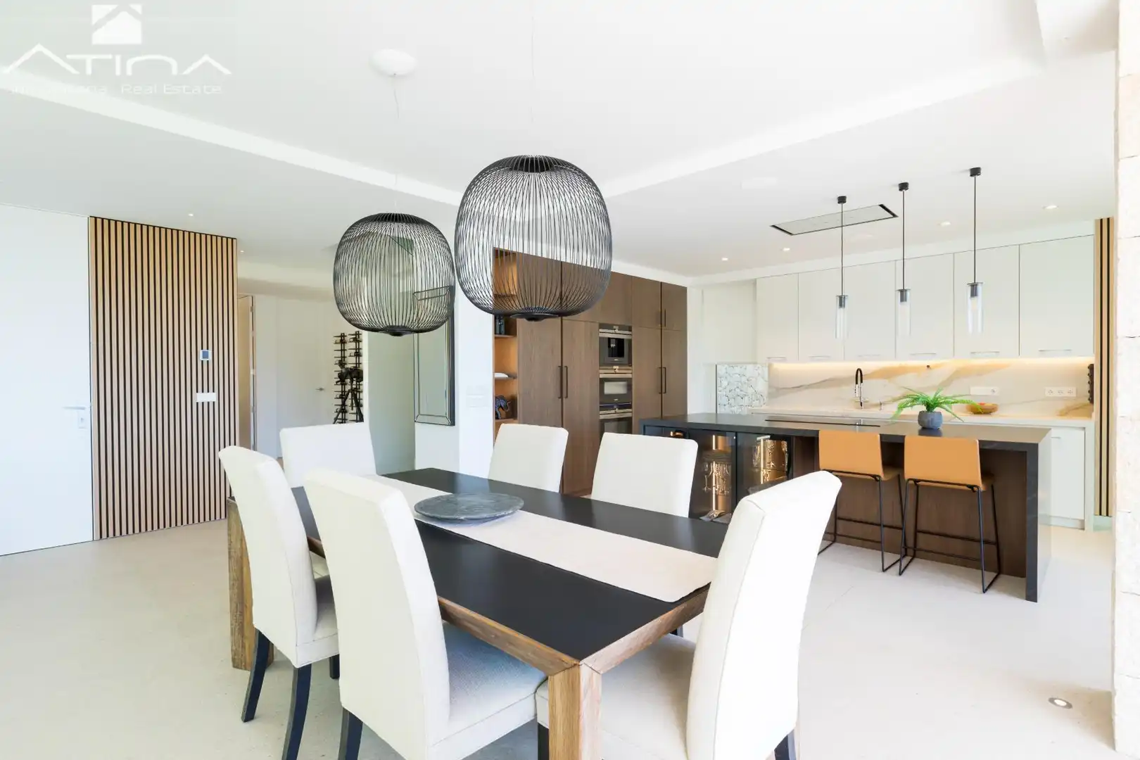 Dining room of Houses for sale in Jávea / Xàbia  with Air Conditioner, Private garden and Terrace