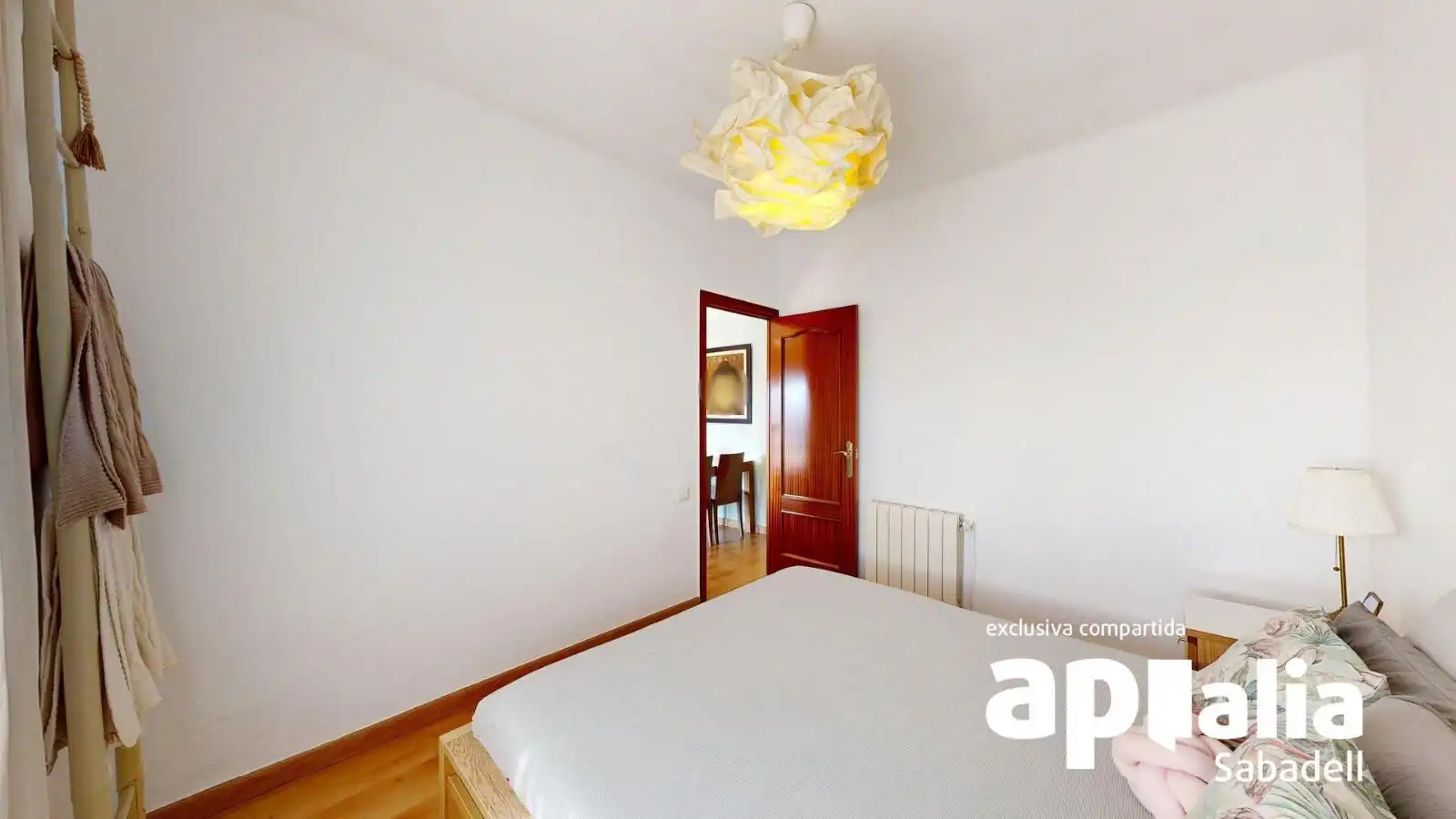 Bedroom of Flat for sale in Sabadell  with Heating, Parquet flooring and Terrace