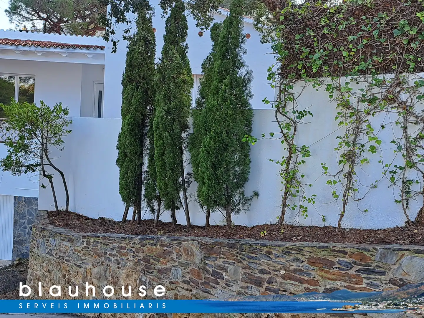 Vista exterior de Casa o chalet en venta en El Port de la Selva con Aire acondicionado, Calefacción y Jardín privado