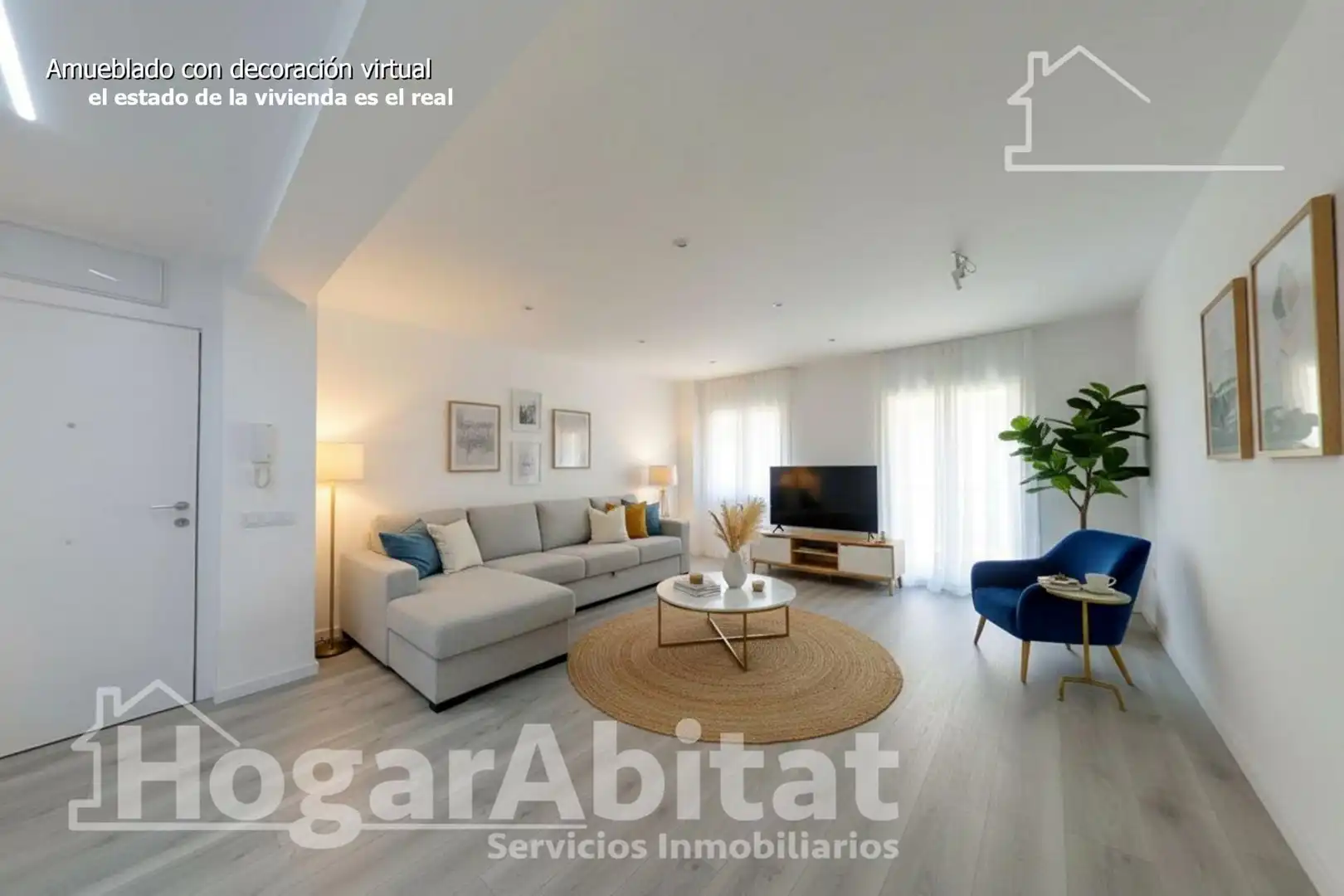 Wohnzimmer von Wohnung zum Verkauf in Valencia mit Terrasse und Balkon