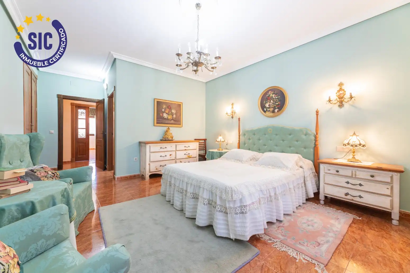 Habitación de Casa o chalet en venta en Hontecillas con Calefacción, Terraza y Amueblado