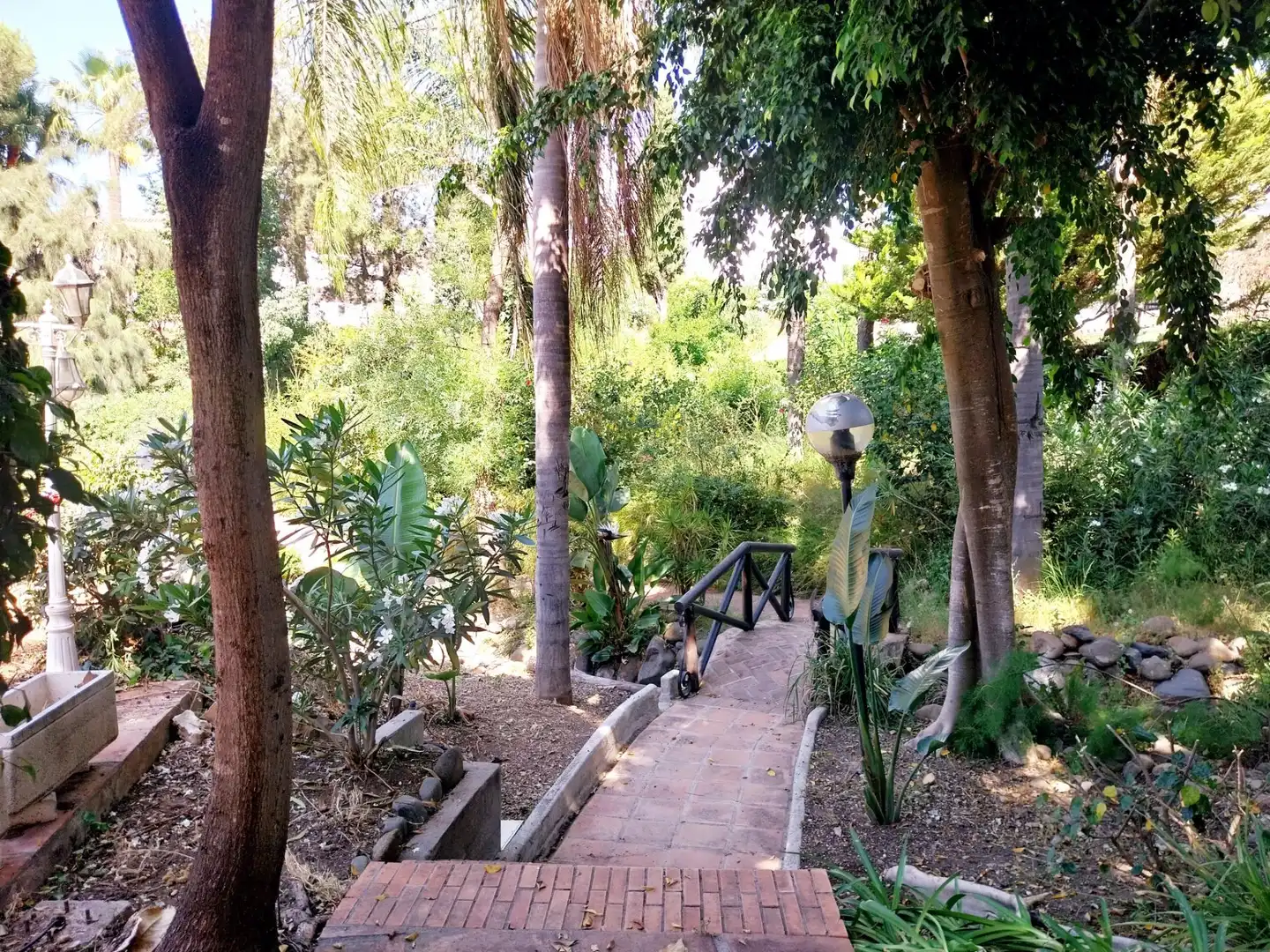 Garten von Wohnung zum Verkauf in Mijas mit Klimaanlage, Privatgarten und Terrasse