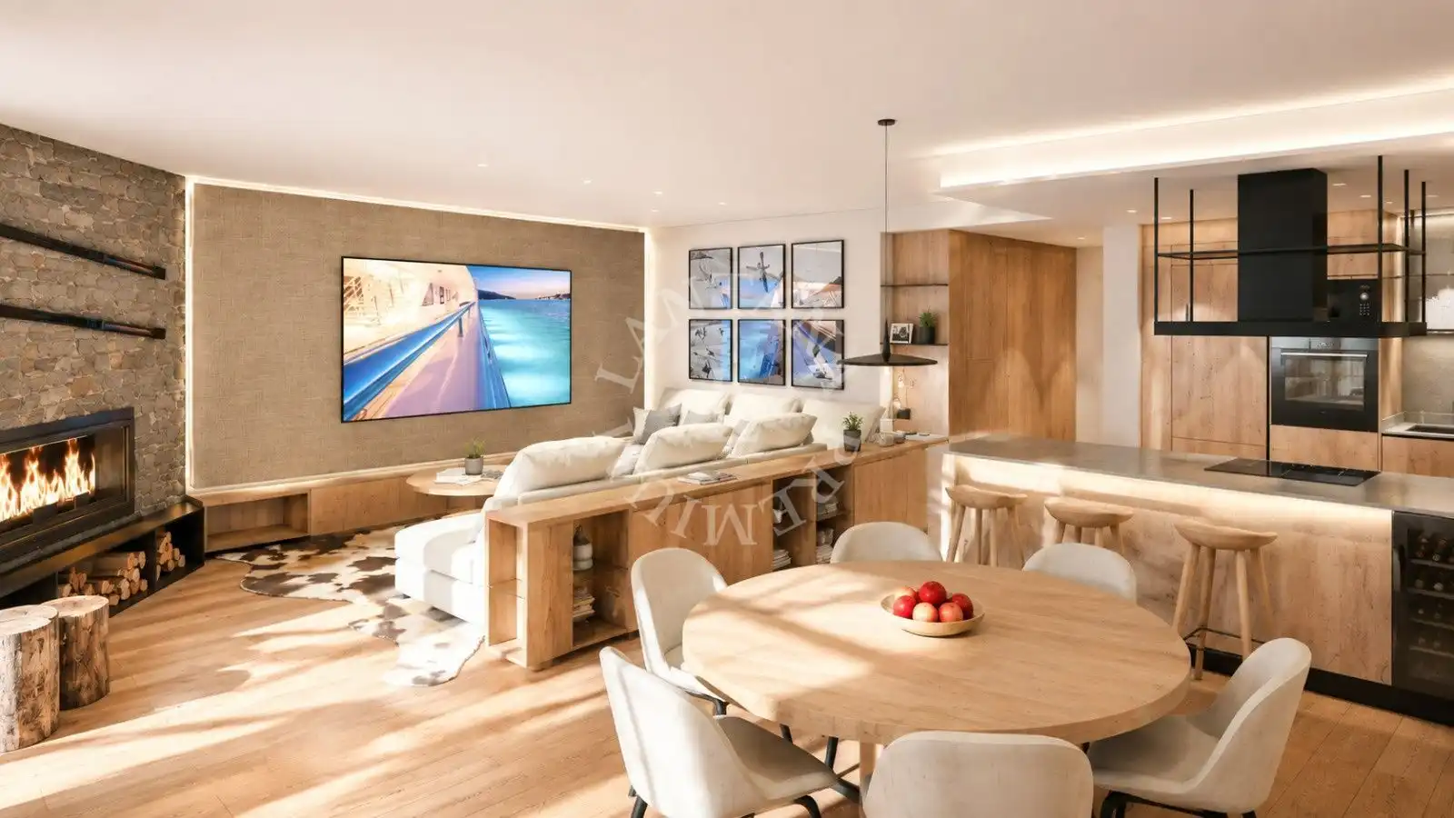 Living room of Flat for sale in Naut Aran  with Air Conditioner, Heating and Terrace