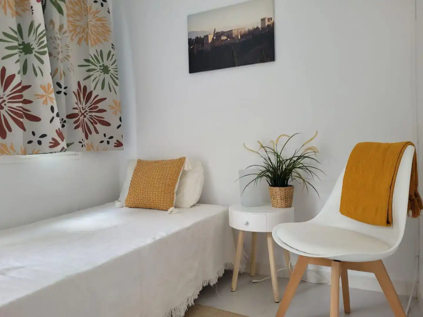Sala de estar de Casa o chalet de alquiler en Vélez-Málaga con Aire acondicionado, Piscina y Balcón