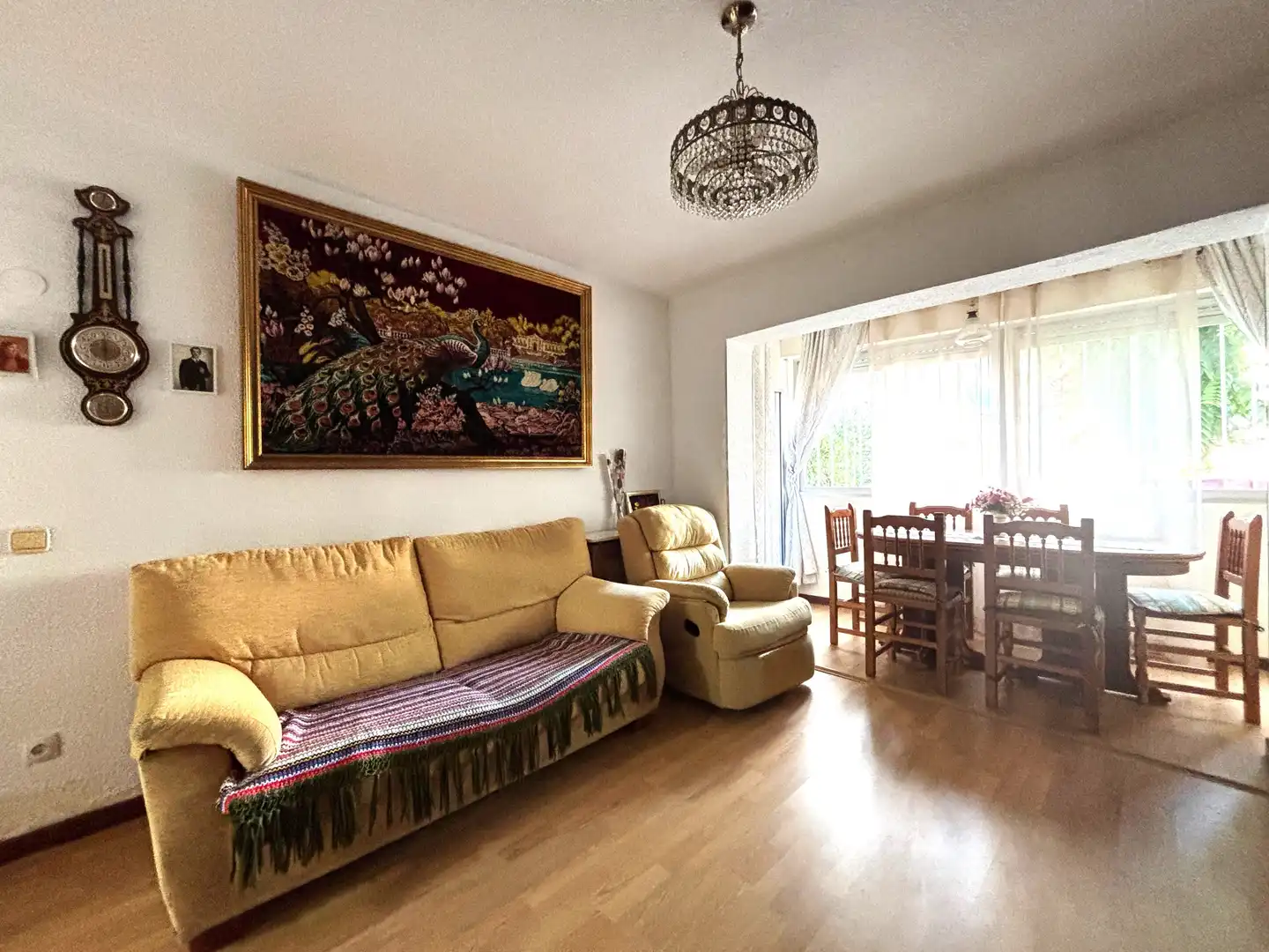 Sala de estar de Piso en venta en Madrid con Terraza, Trastero y Amueblado