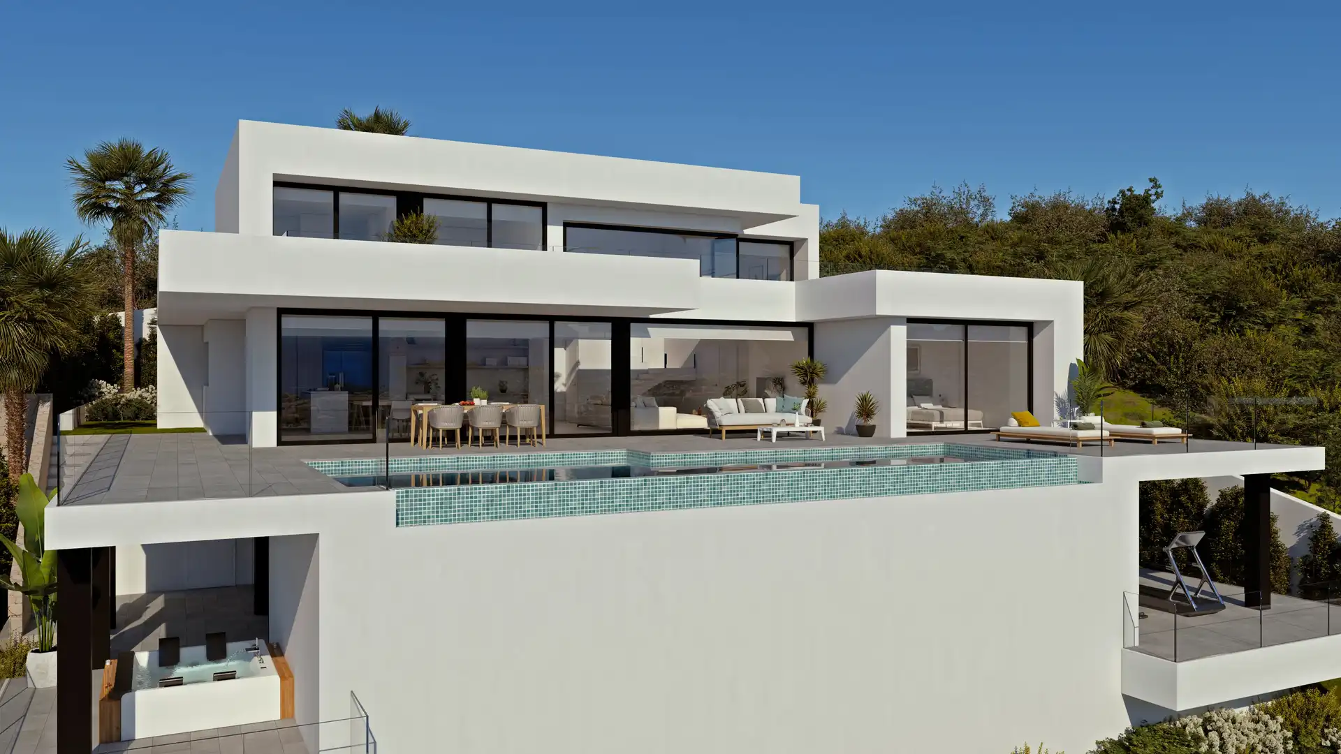 Detached house with pool for sale in Cumbre del Sol