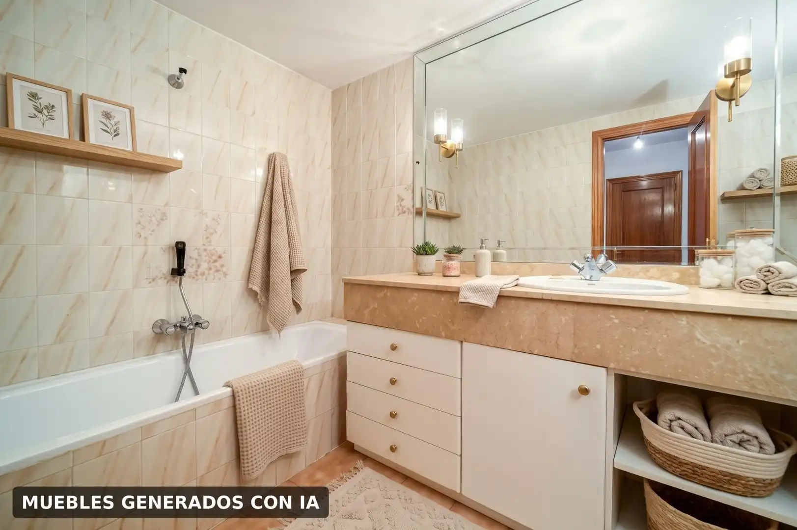 Baño de Casa adosada en venta en Avenida Europa