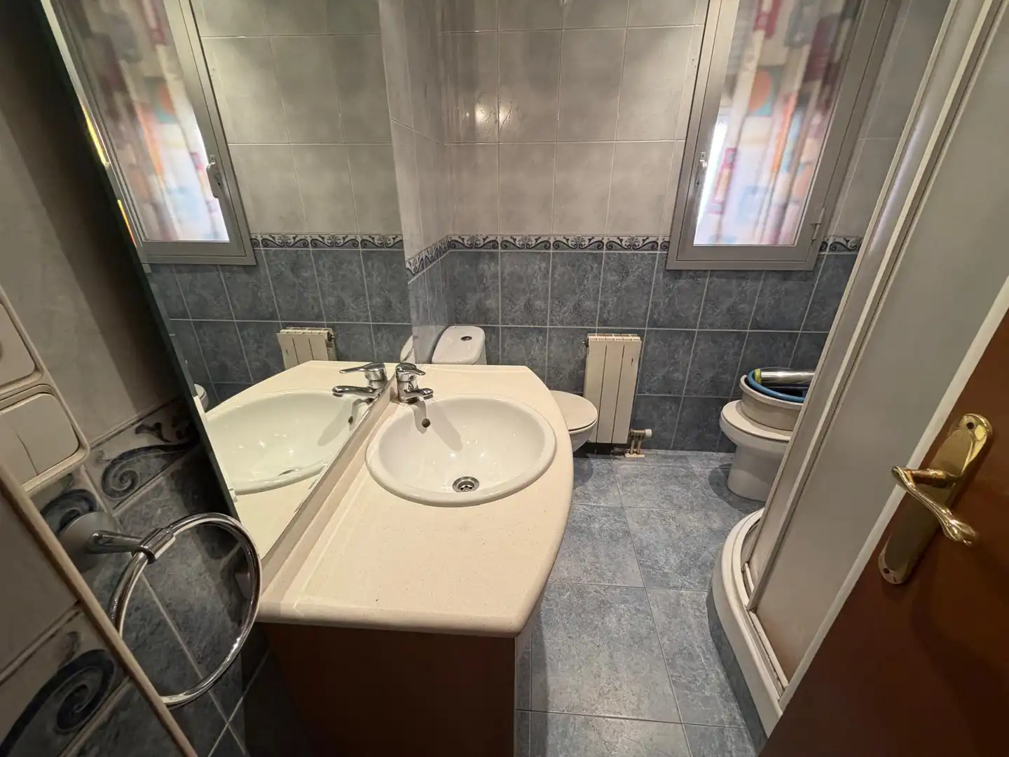 Badezimmer von Wohnung zur Miete in Lleida mit Klimaanlage, Heizung und Möbliert