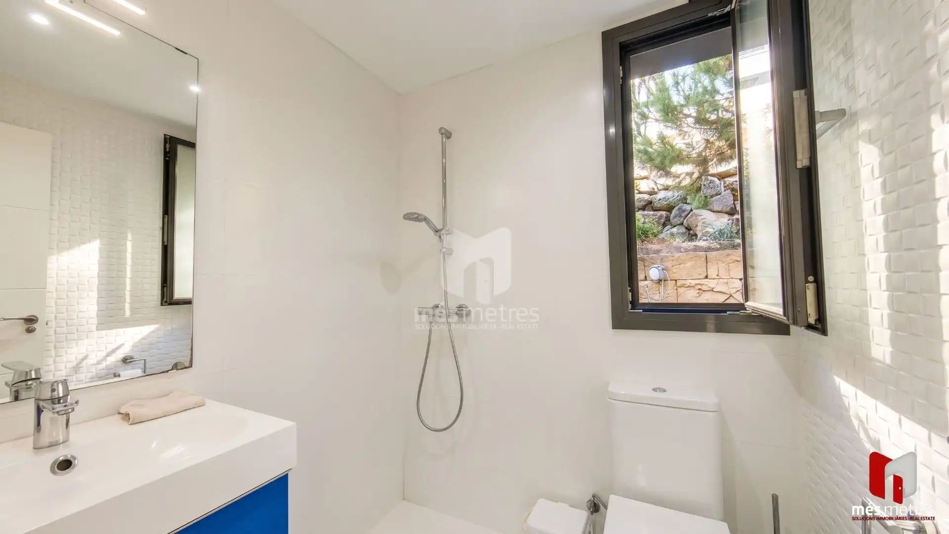 Baño de Casa o chalet en venta en Teià con Aire acondicionado, Calefacción y Jardín privado