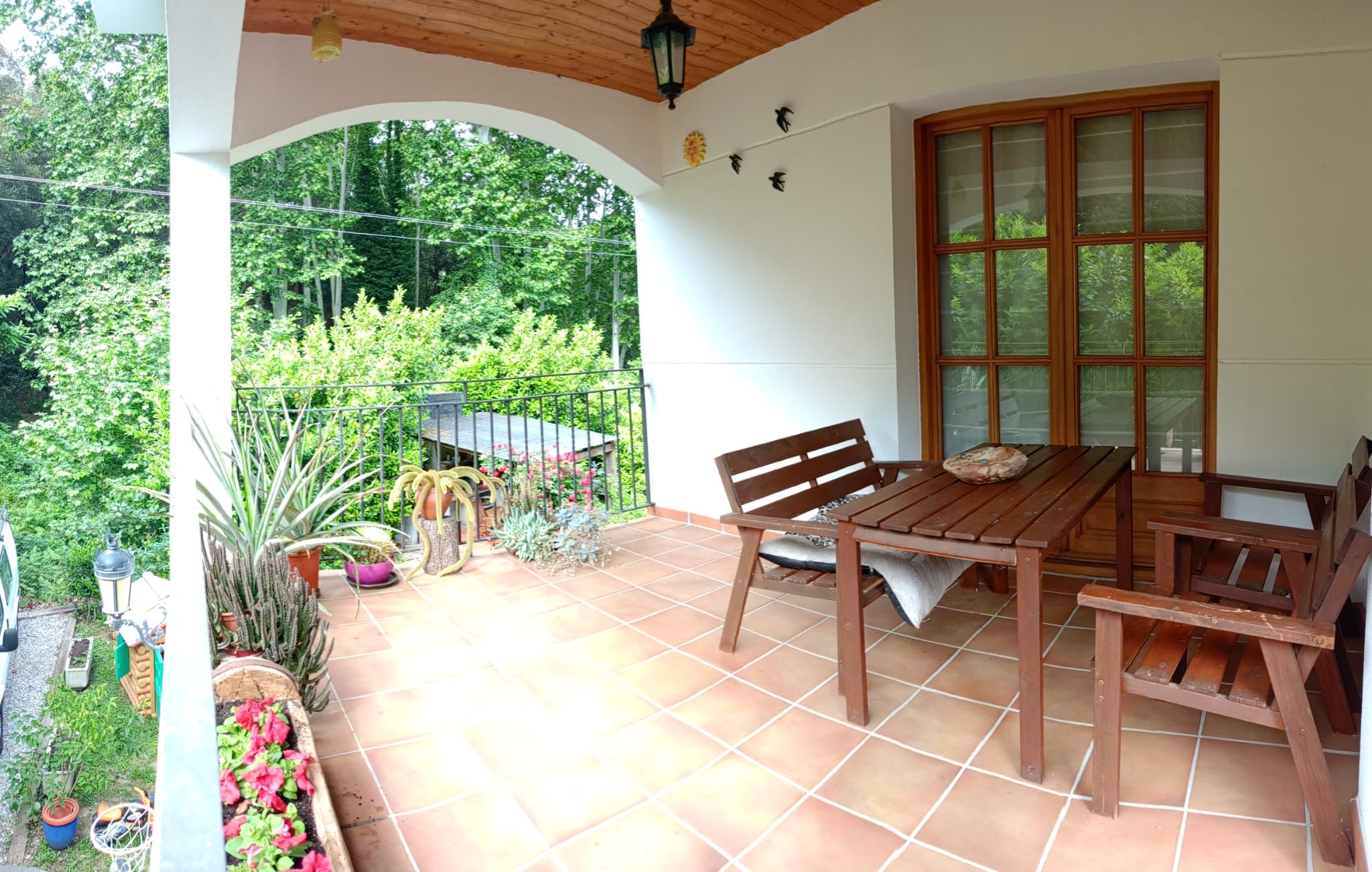 Terrassa de Casa o xalet en venda en Vallgorguina amb Aire condicionat, Calefacció i Jardí privat