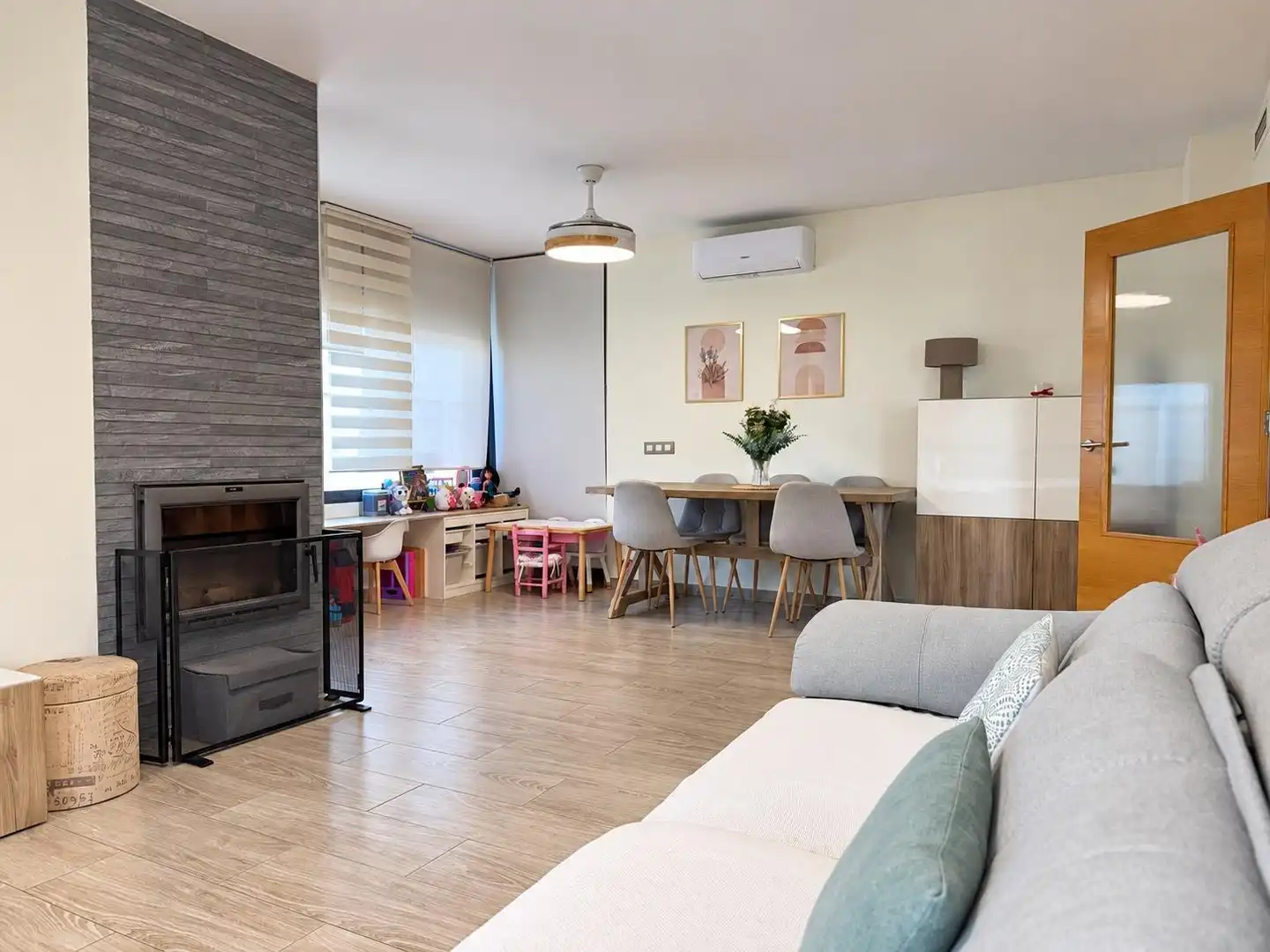 Sala de estar de Casa o chalet en venta en Molina de Segura con Aire acondicionado, Jardín privado y Balcón