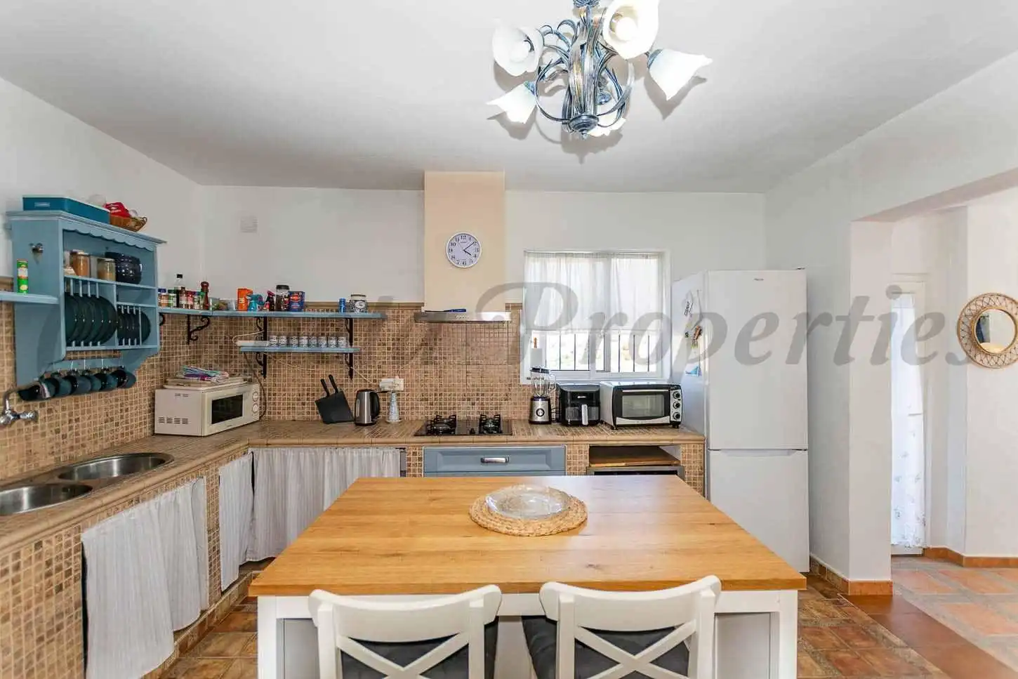 Kitchen of Houses for rent in Cómpeta  with Air Conditioner, Private garden and Terrace