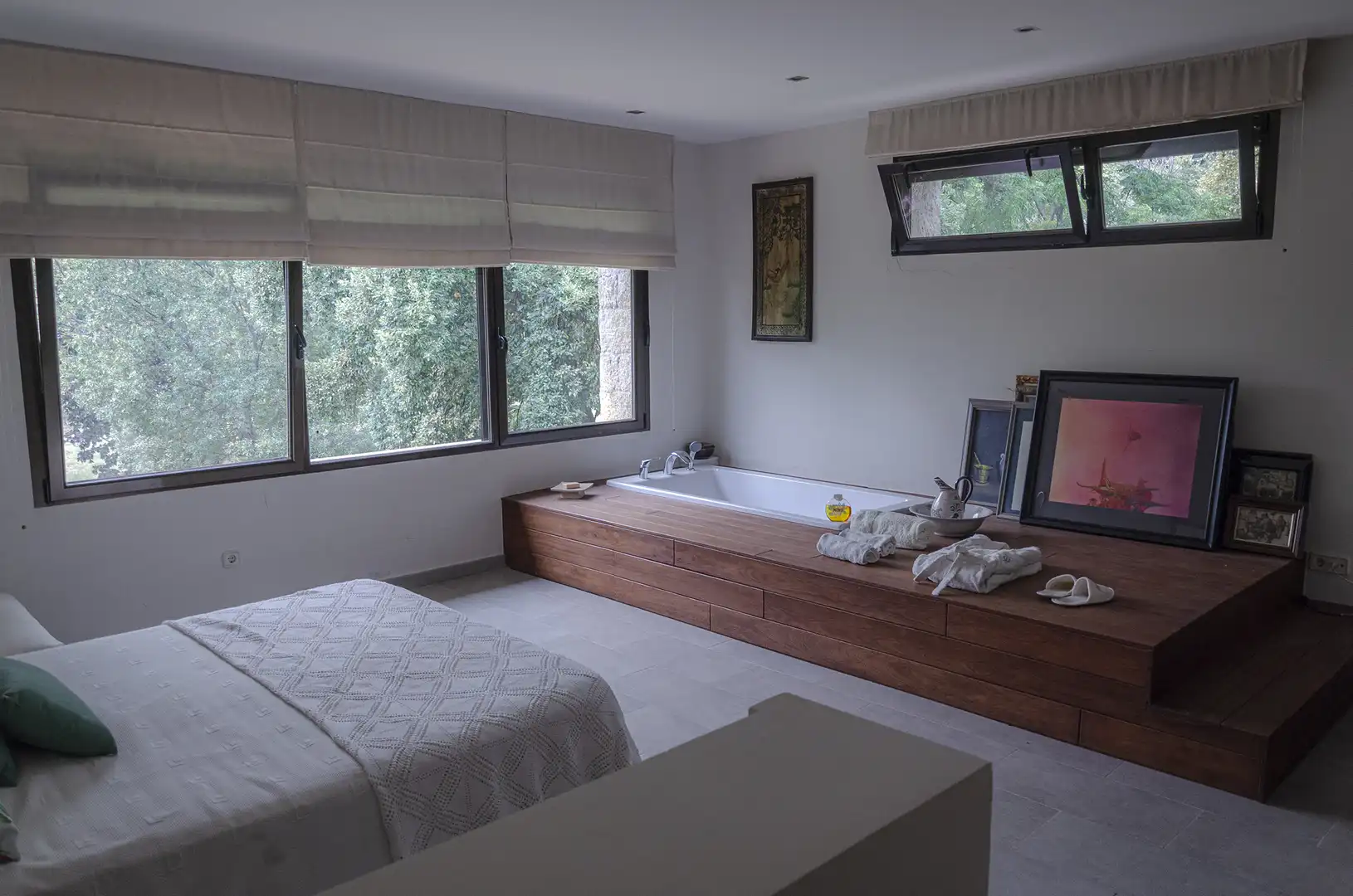 Habitación de Finca rústica en venta en La Adrada  con Jardín privado, Terraza y Piscina