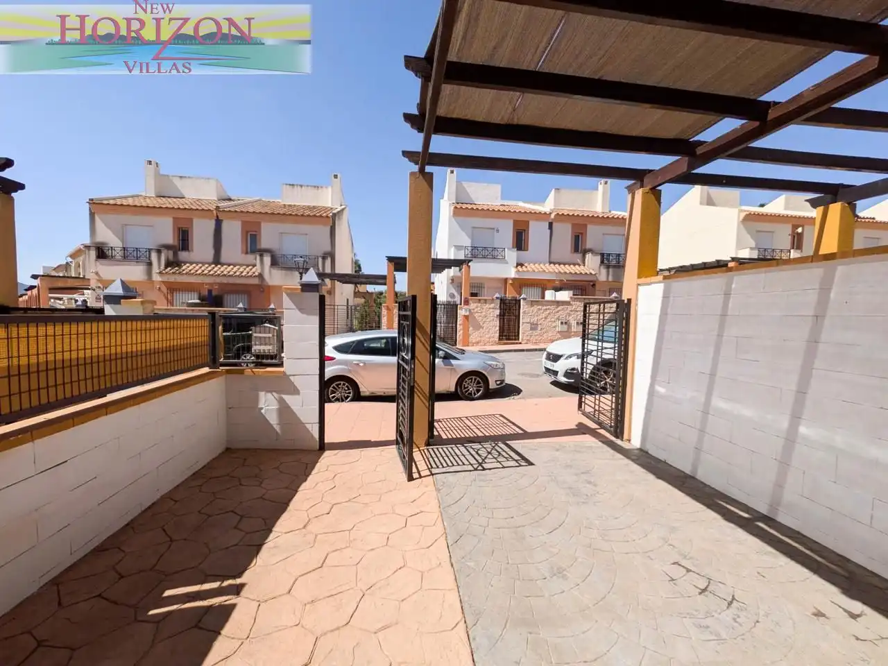 Exterior view of Duplexes for sale in Zurgena  with Community pool