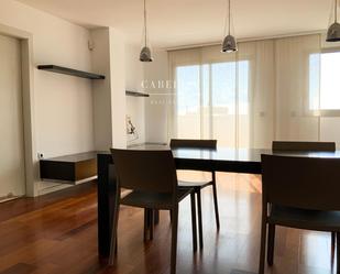 Dining room of Flat to rent in Terrassa  with Air Conditioner, Heating and Parquet flooring