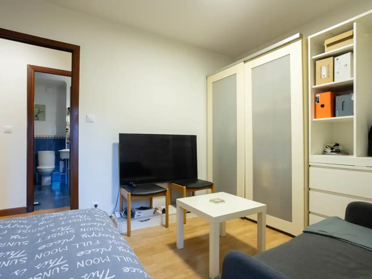 Sala d'estar de Pis en venda en A Coruña Capital 