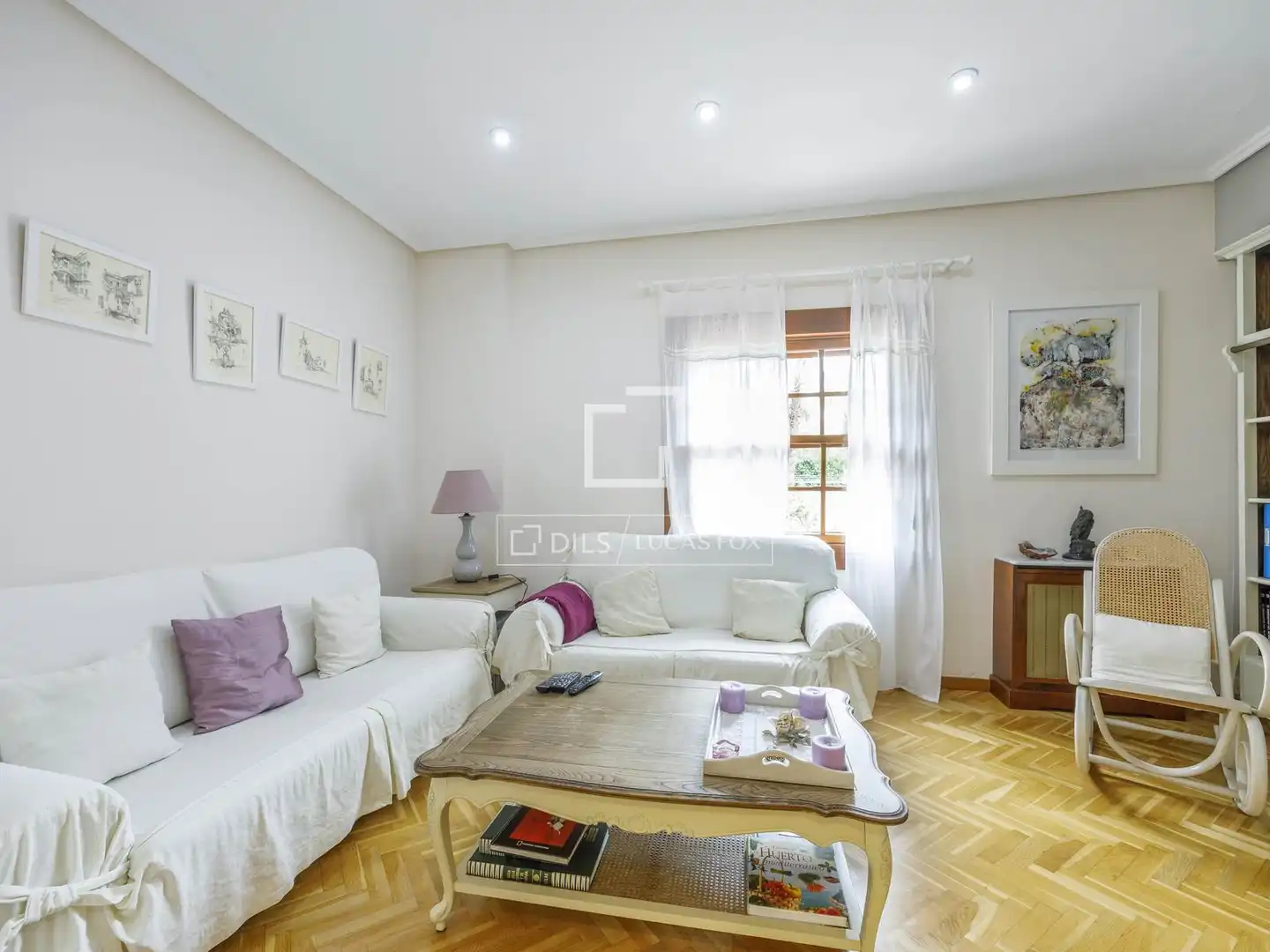 Living room of Houses for sale in Paterna  with Heating, Private garden and Parquet flooring