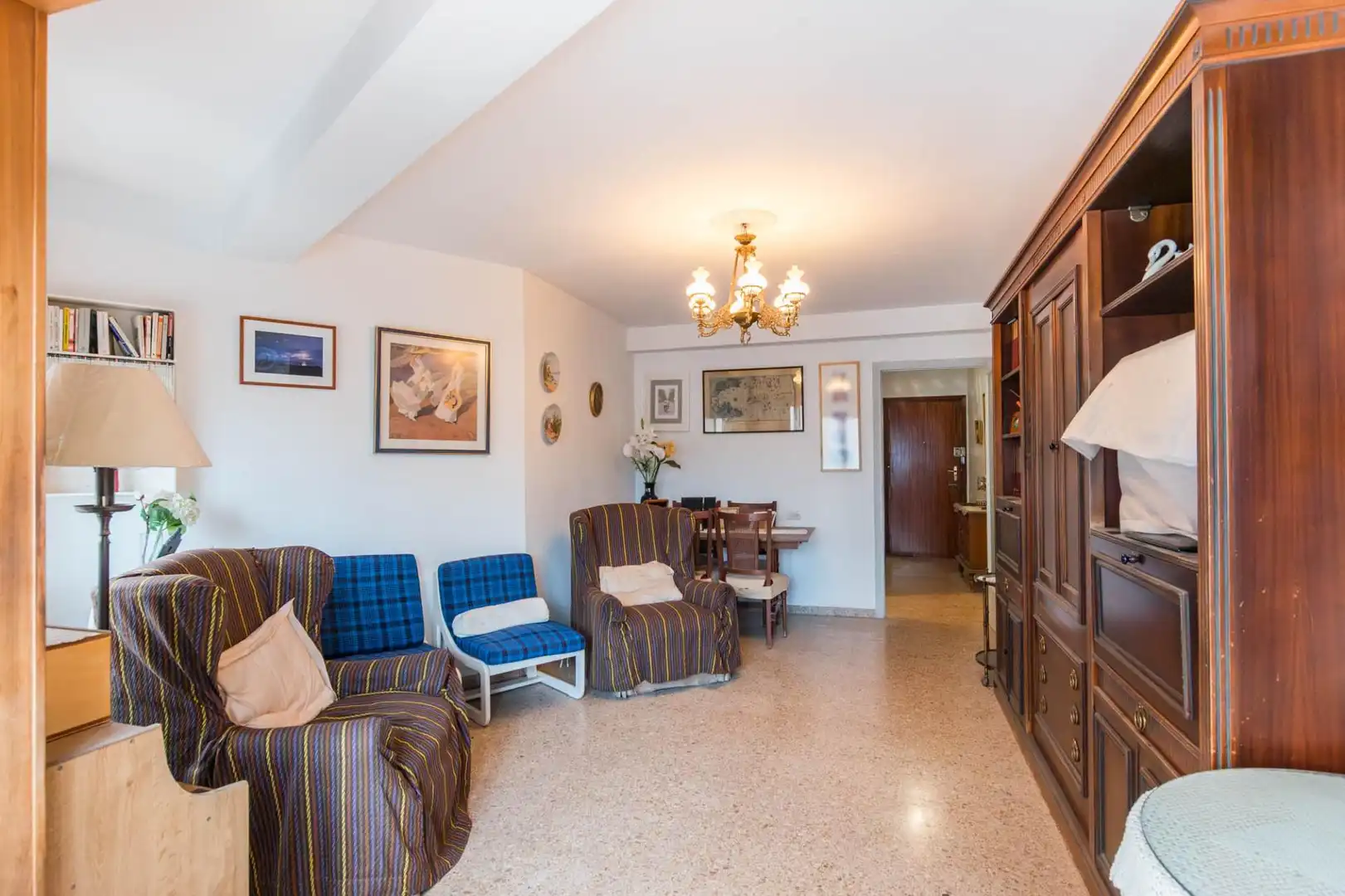 Living room of Flat for sale in Murcia  with Storage room and Balcony