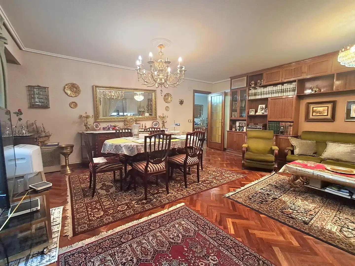 Dining room of Flat for sale in Madrid  with Air Conditioner, Heating and Private garden