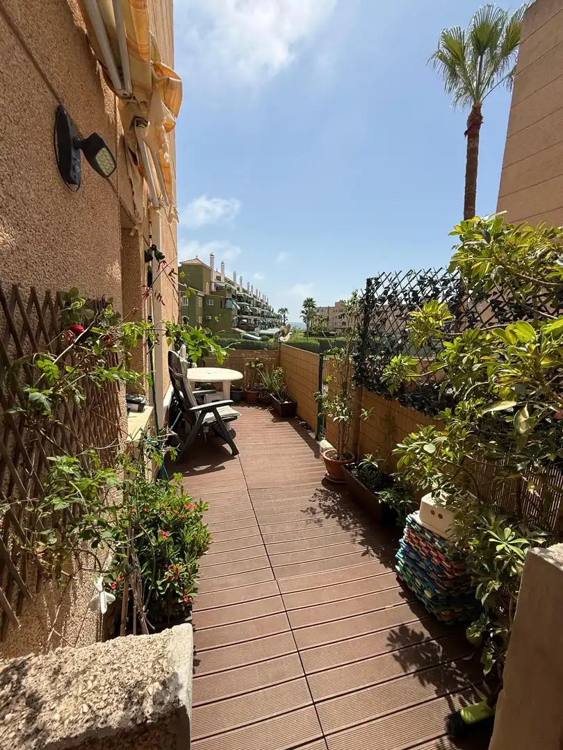Terrace of Flat for sale in Málaga  with Air Conditioner, Heating and Private garden