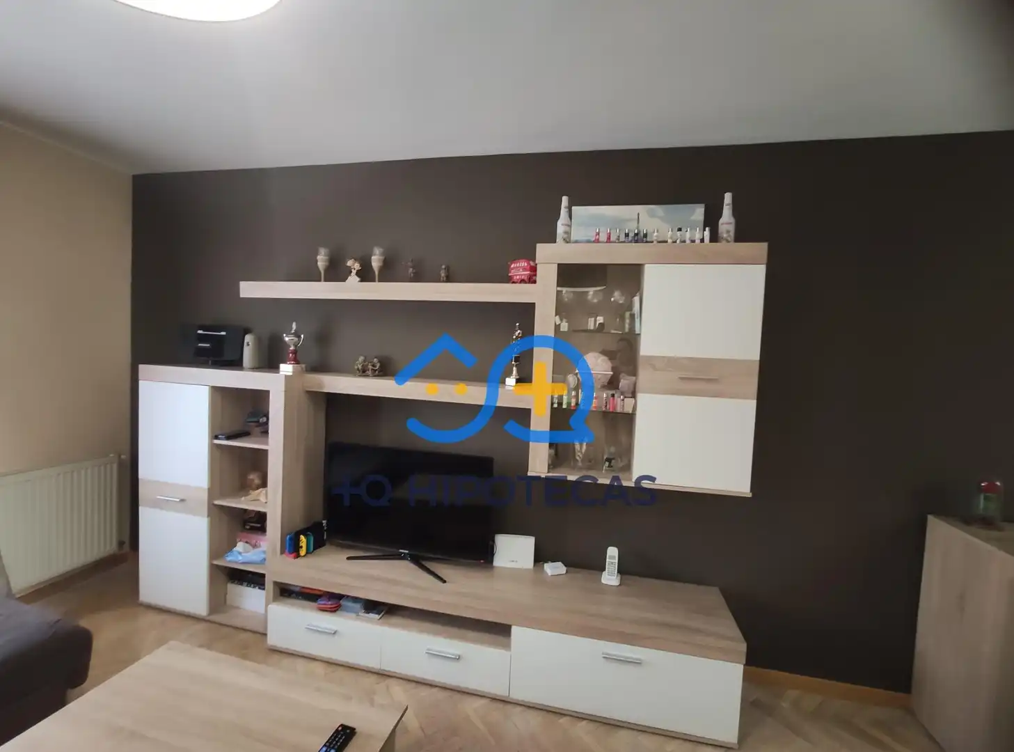 Living room of Flat for sale in Humanes de Madrid  with Parquet flooring, Storage room and Balcony