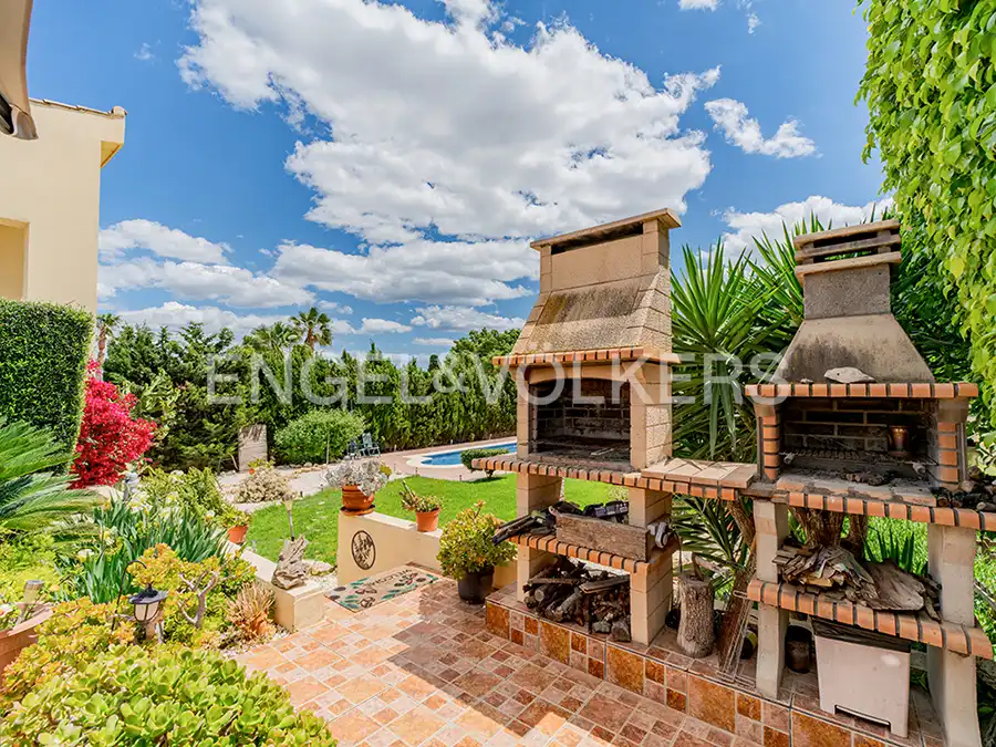 Terraza de Casa o chalet en venta en Mutxamel con Calefacción y Piscina