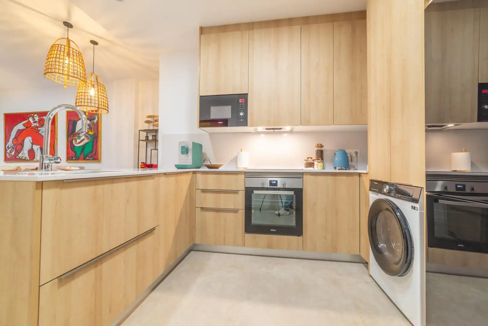 Kitchen of Apartments for sale in San Javier  with Air Conditioner, Storage room and Alarm