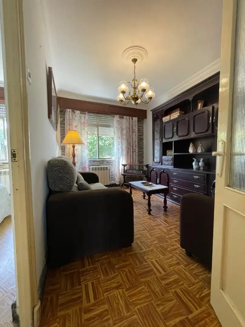 Sala d'estar de Casa o xalet en venda en Ferrol amb Calefacció i Jardí privat