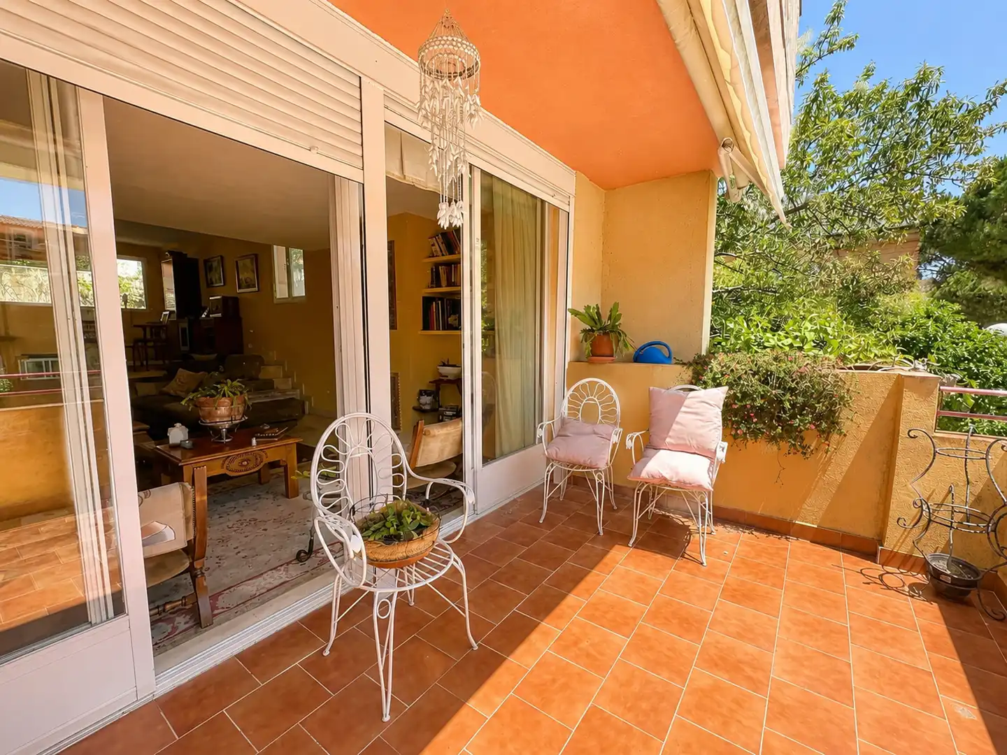 Terraza de Casa adosada en venta en Torrelodones con Piscina comunitaria