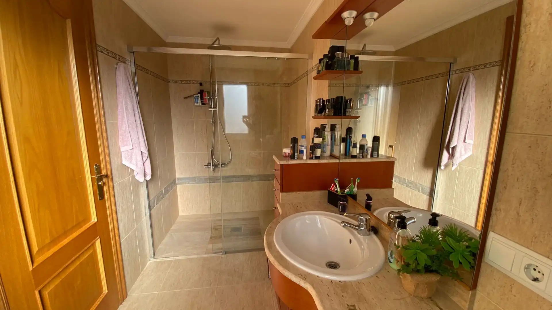 Bany de Casa o xalet en venda en Castell d'Aro, Platja d'Aro i s'Agaró amb Jardí privat, Piscina i Moblat