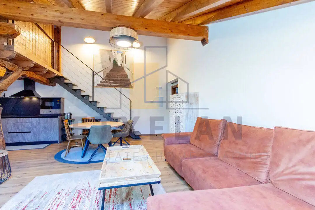 Sala de estar de Finca rústica en venta en Ispaster con Calefacción, Jardín privado y Terraza