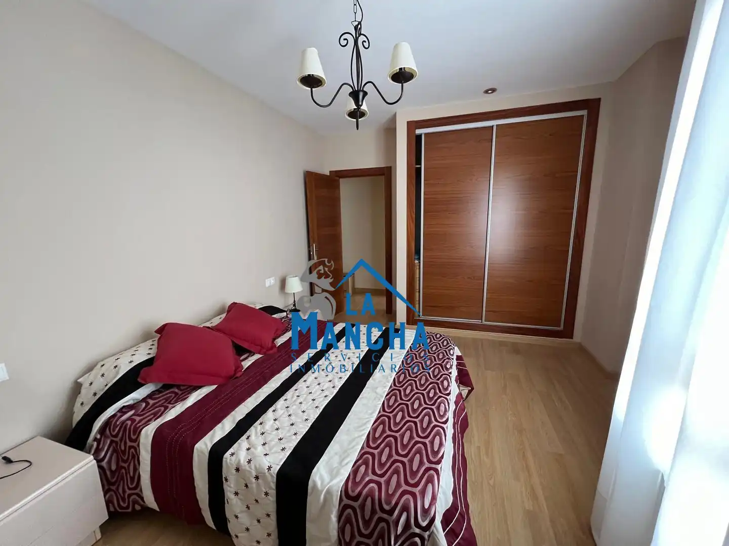 Bedroom of Flat for sale in Chinchilla de Monte-Aragón  with Air Conditioner, Heating and Terrace