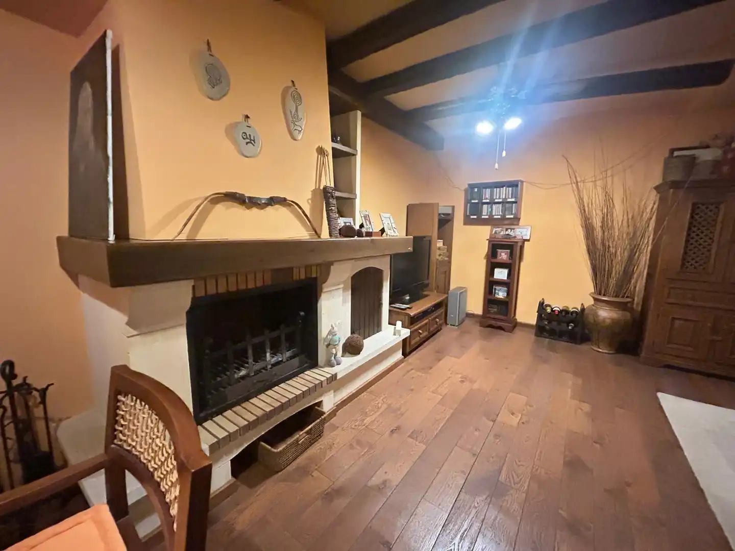 Sala de estar de Casa adosada en venta en Antequera con Aire acondicionado, Calefacción y Jardín privado