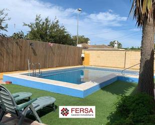 Swimming pool of House or chalet for sale in El Puerto de Santa María  with Air Conditioner, Private garden and Terrace