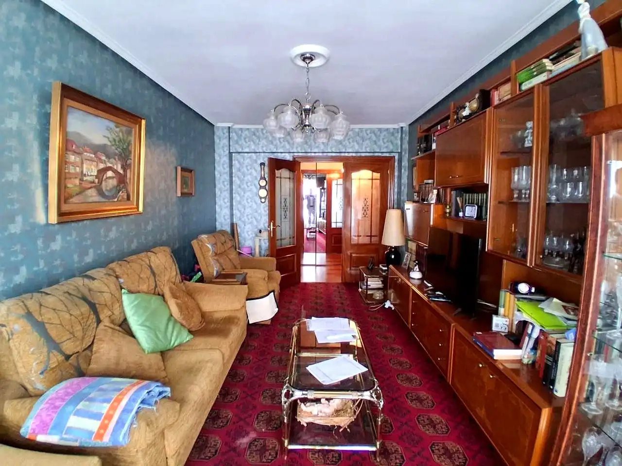 Wohnzimmer von Wohnung zum Verkauf in Barakaldo  mit Heizung und Balkon
