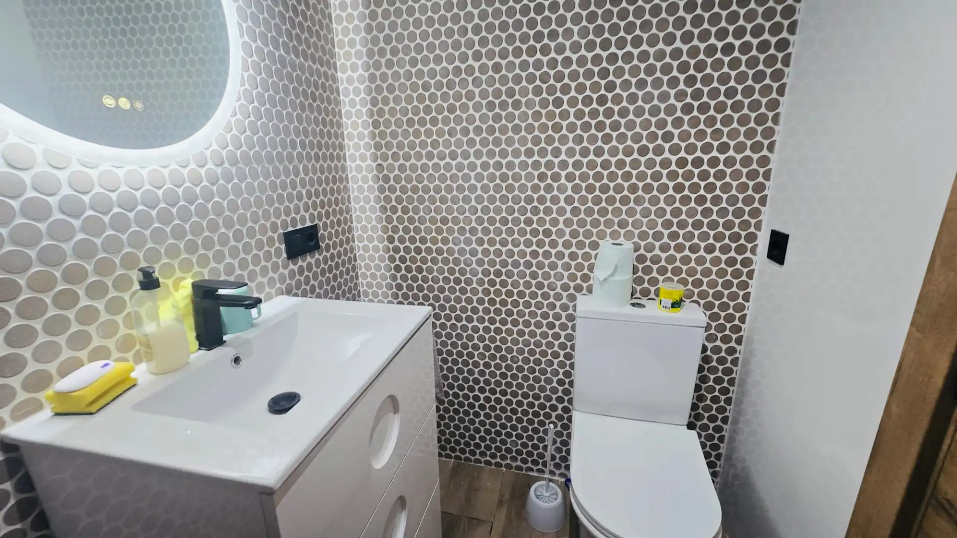 Bathroom of Houses for sale in Oliva  with Terrace, Storage room and Swimming Pool