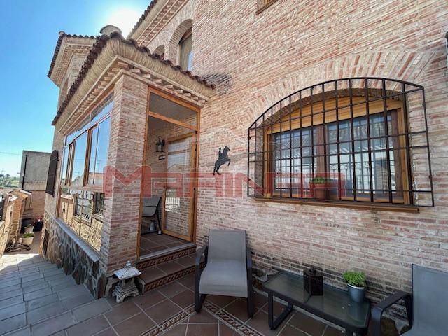 Exterior view of Single-family semi-detached for sale in Seseña  with Air Conditioner, Heating and Terrace