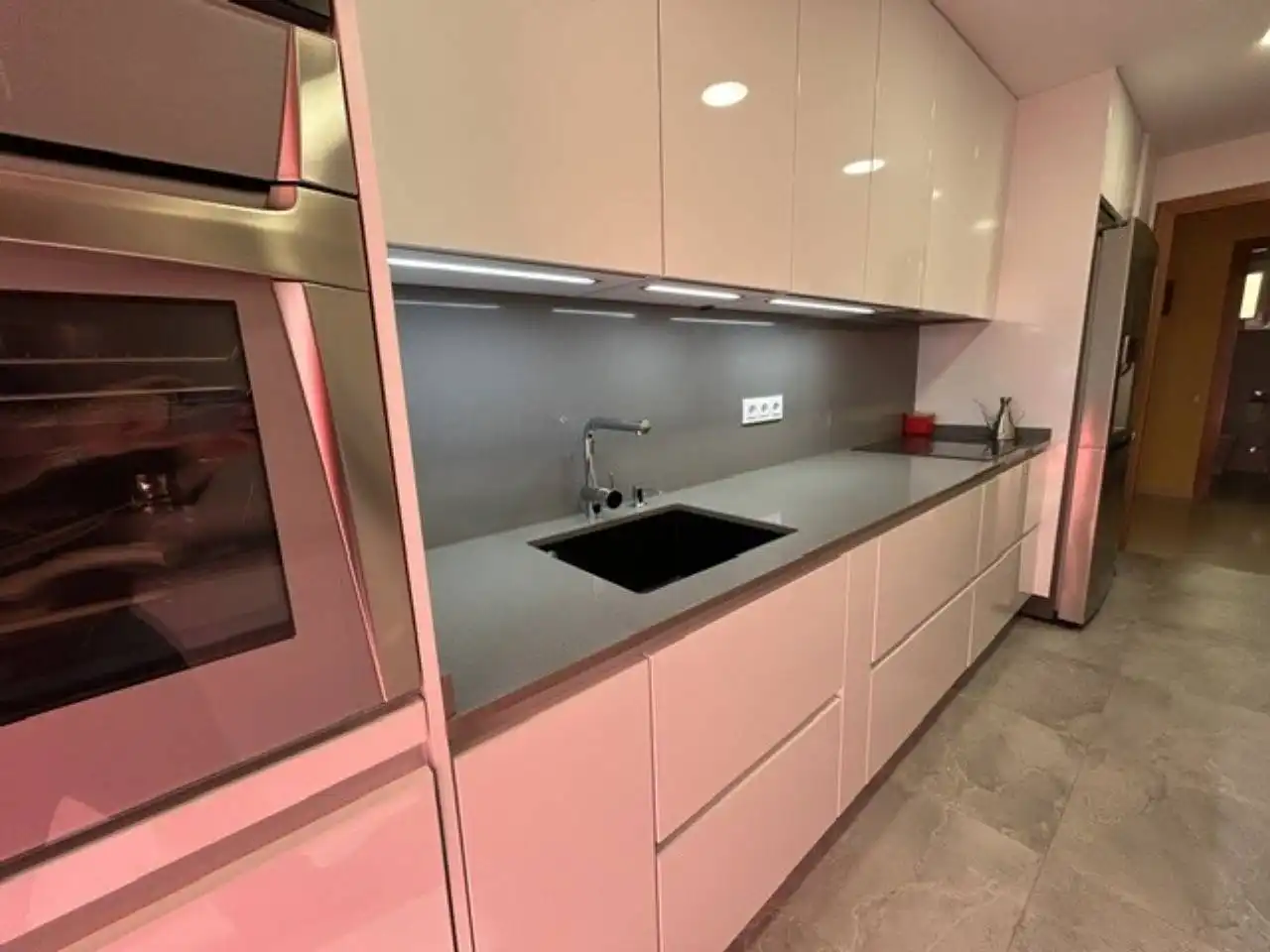 Kitchen of Flat for sale in Terrassa  with Air Conditioner, Heating and Terrace