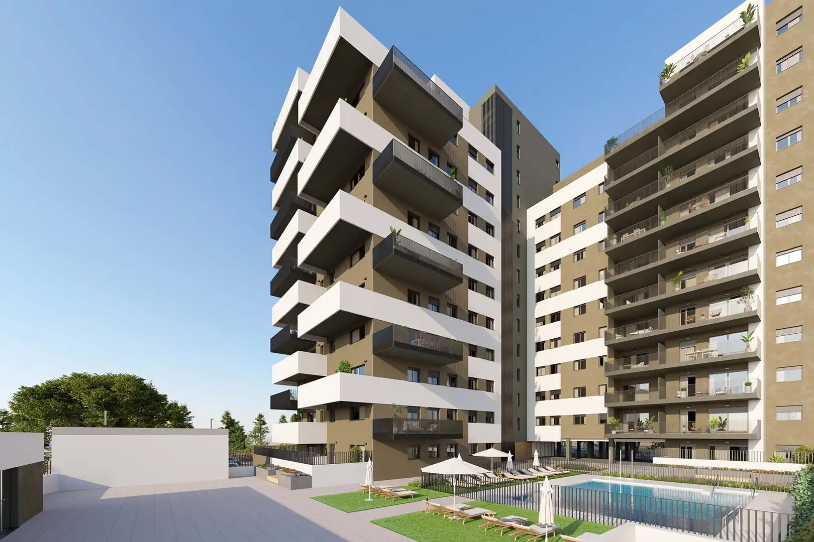 Pis d'obra nova amb piscina en venda a Avenida de El Greco 48, imagen 3