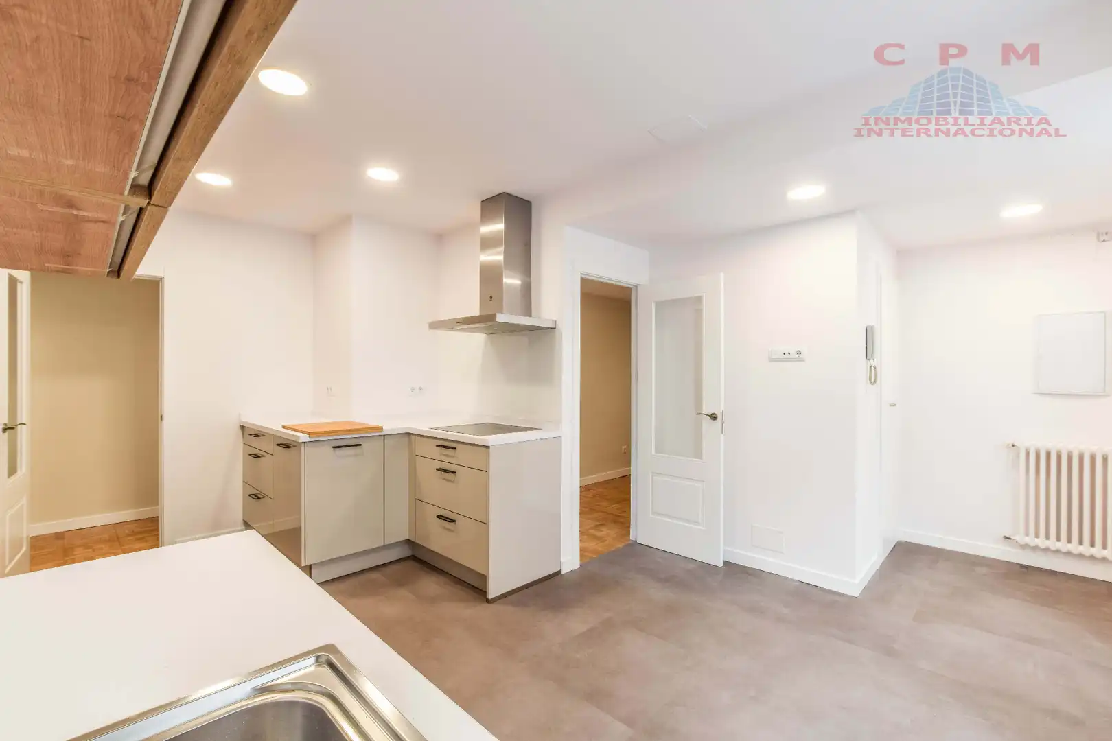 Cocina de Piso de alquiler en Madrid con Aire acondicionado, Calefacción y Parquet