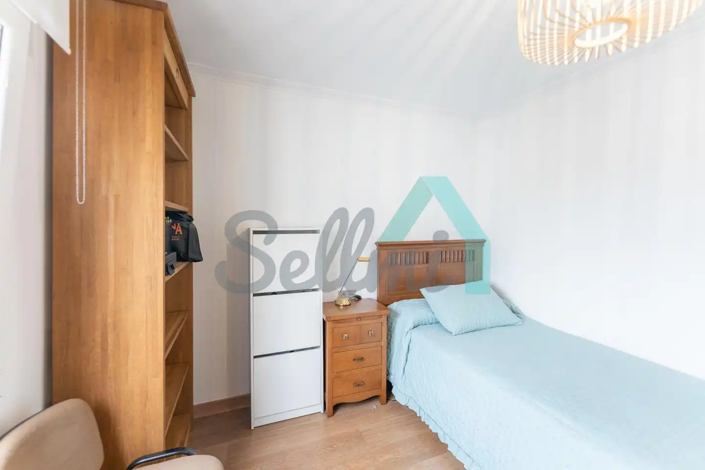 Bedroom of Flat for rent in Siero  with Heating, Terrace and Furnished