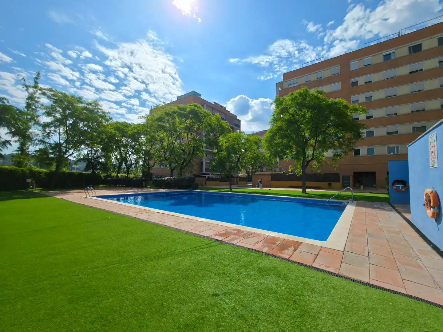 Piscina de Piso en venta en Sant Andreu de la Barca con Aire acondicionado, Calefacción y Parquet