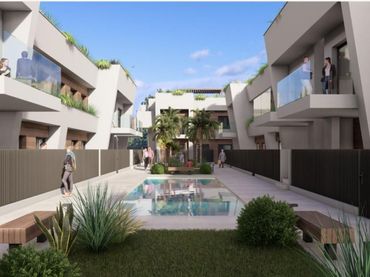 Bungalow con piscina en venta en Torre-Pacheco ciudad