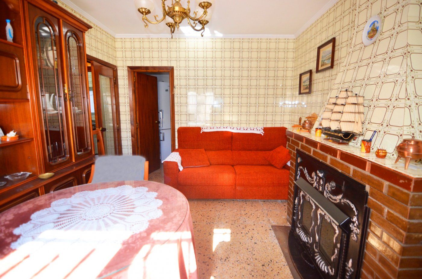 Living room of House or chalet for sale in Galisancho  with Heating