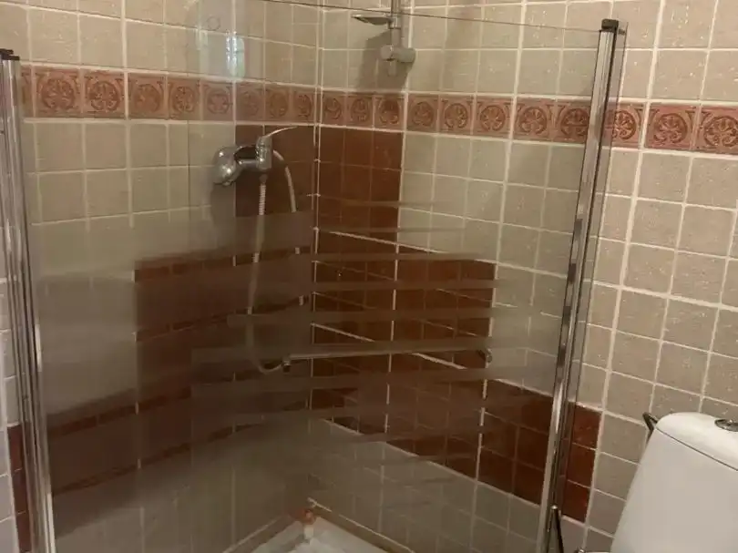 Badezimmer von Country house zum Verkauf in San Jorge / Sant Jordi mit Klimaanlage und Schwimmbad