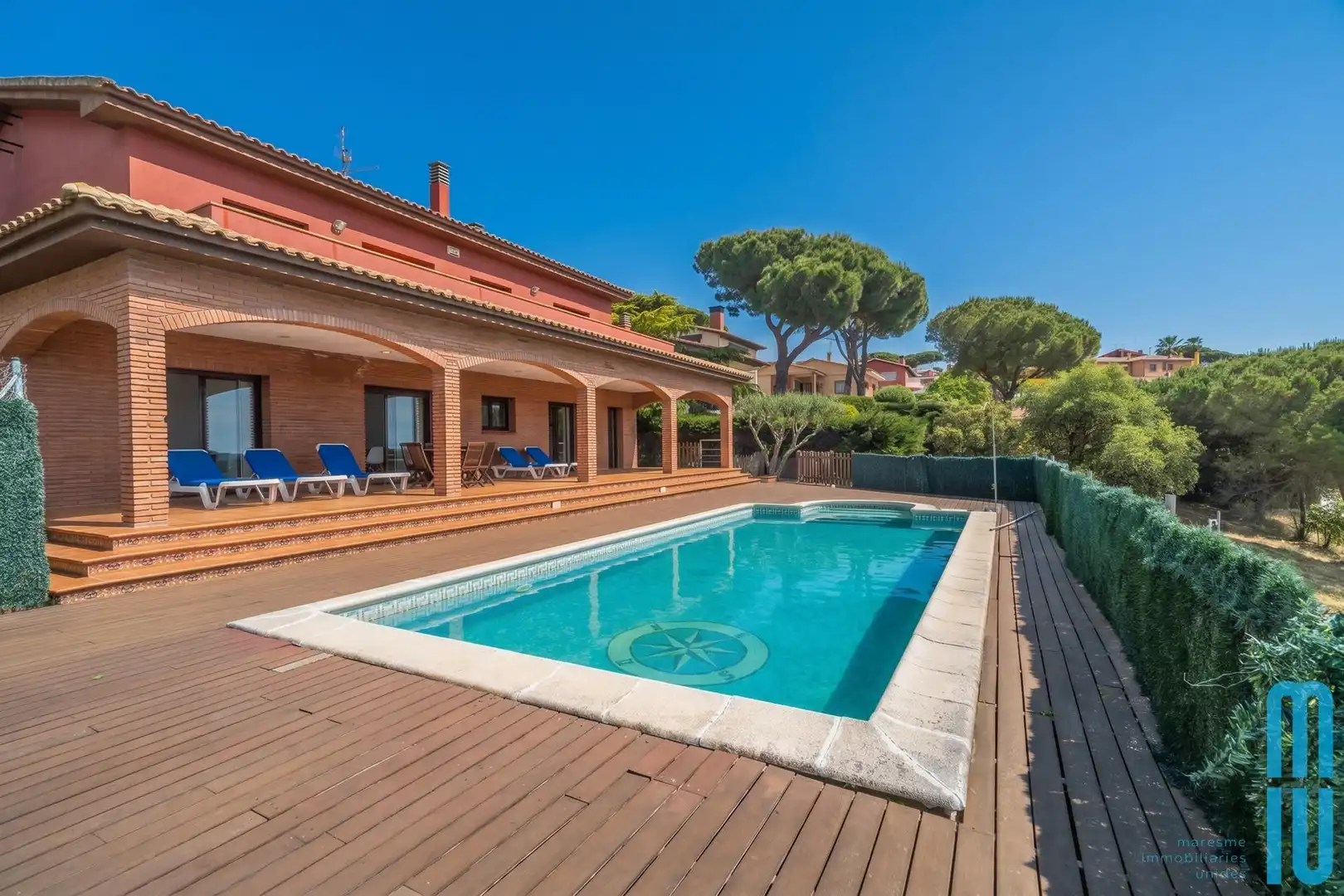 Swimming pool of Houses for sale in Tordera  with Heating, Private garden and Terrace